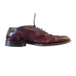 VTG FLORSHEIM The Worthmore Shoe Men\'s Burgundy Wing Tips Size 10 EEE USA VTG FLORSHEIM The Worthmore Shoe Men main image 2